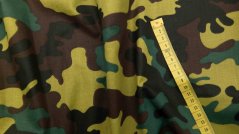 Baumwollstoff - Camouflage-Muster