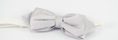 Men's bow tie - grey