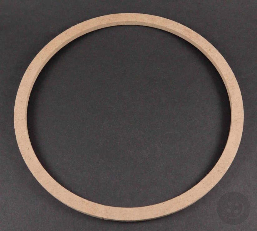 Drevený kruh na macramé - priemer vnútorný 5,5 cm - 31 cm / vonkajší 7,5 cm - 33,5 cm