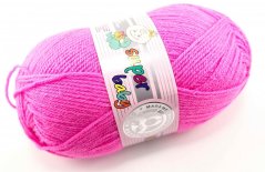 Příze Super baby - ostře růžová - 042
