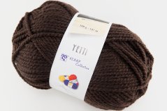Příze Yetti - tmavě hnědá 51191