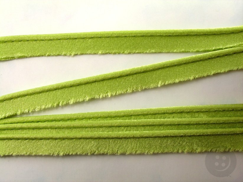 Paspalband - Satin - grün - Breite 1,4 cm