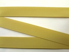 Grosgrain ribbon - beige - width 1.7 cm