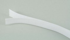 Sew-on velcro tape - white - width 2 cm