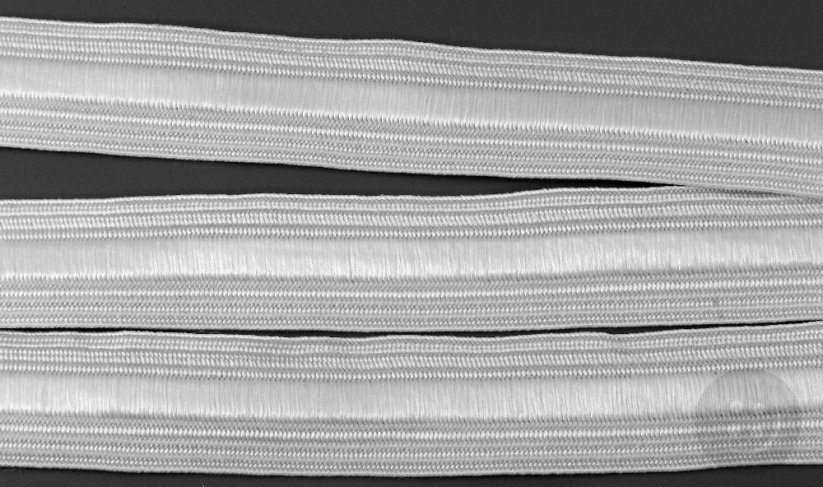Trouser stripe - white - width: 1.5 cm