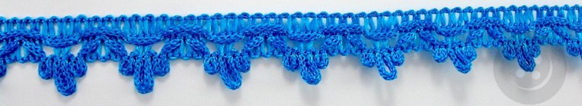 Decorative braid - blue - width 2 cm