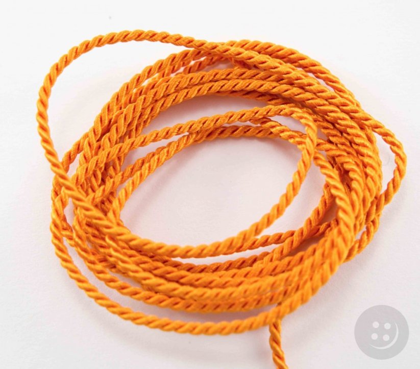 Twisted cords - more colors - diameter 0.25 cm