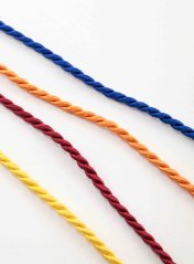 Twisted cords - more colors - diameter 0.35 cm