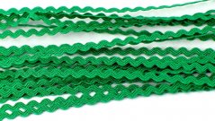 Textilná hadovka - stredne zelená - šírka 0,6 cm