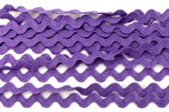 Textilní hadovka - fialová - šíře 0,5 cm