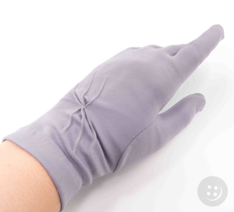 Women's thin gloves - gray