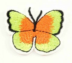 Nažehlovací záplata - Motýlek - rozměr 4 cm x 3,5 cm
