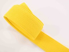 Bunter Gummiband - gelb - Breite 3 cm