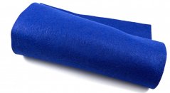 Fabric decorative felt - blue