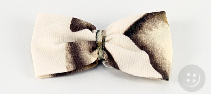 Children's bow tie -  beige, brown