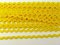 Textilní hadovka - středně žlutá - šíře 0,6 cm