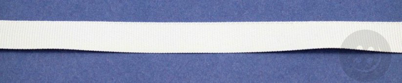 Grosgrain ribbon - cream - width 1 cm