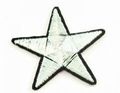 Iron-on patch - Star - dimensions 5 cm x 5 cm