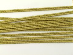 Šujtaška - zlatá lurexová - šírka: 0,3 cm