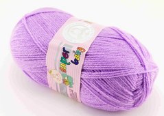 Příze Super baby - levandulová - 56