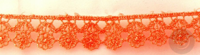 Guipure lace trim - pink - width 2 cm