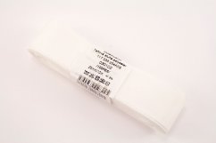 White taffeta ribbon No. 100