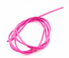 Leather cord - pink - length cca 90 cm