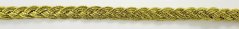 Metallic gimp braid trim - gold - width 0,8 cm