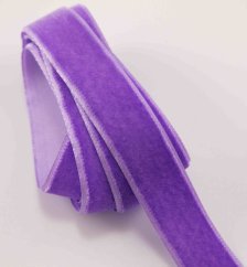 Velvet ribbon - light purple - width 2 cm