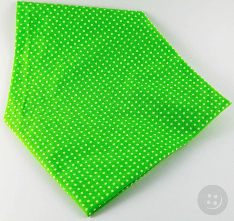 Bavlněné šátky s malými puntíky - více barev - rozměr 65 cm x 65 cm