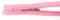 Pink spiral zipper no. 5 with ball pull, length 16 cm
