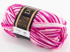 Yarn Duha - pink white 166