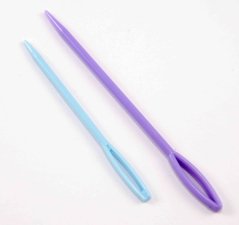 Súprava ihiel na zošívanie pleteniny - 2 ks - dĺžka 7 cm a 9 cm