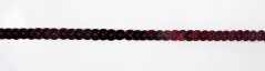 Pailletten - Meterware - bordo - Breite 0,6 cm