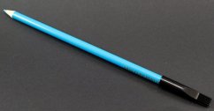 Krajčírska krieda v ceruzke so štetcom - modrá, biela, ružová