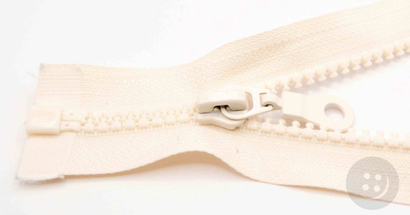 Dělitelný kostěný zip - délka (30 - 95 cm) - různé barvy