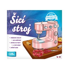 Šicí stroj pro děti Albi premium - růžový