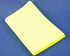 Polyester knit - neon yellow - dimensions 16 cm x 80 cm