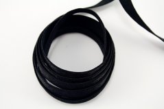Ramienková guma - čierná - šírka 1  cm
