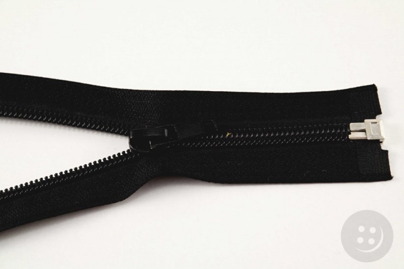 Dělitelné plastové spirálové bundové zipy různé barvy - délka 30 cm - 90 cm - Délka: 65 cm, Barvy spirálových bundových zipů: růžová