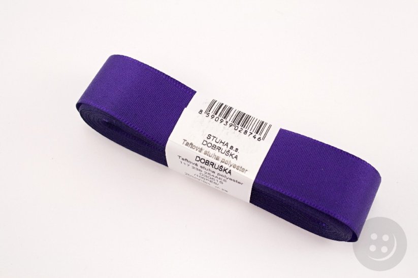 Dark purple taffeta ribbon No. 515