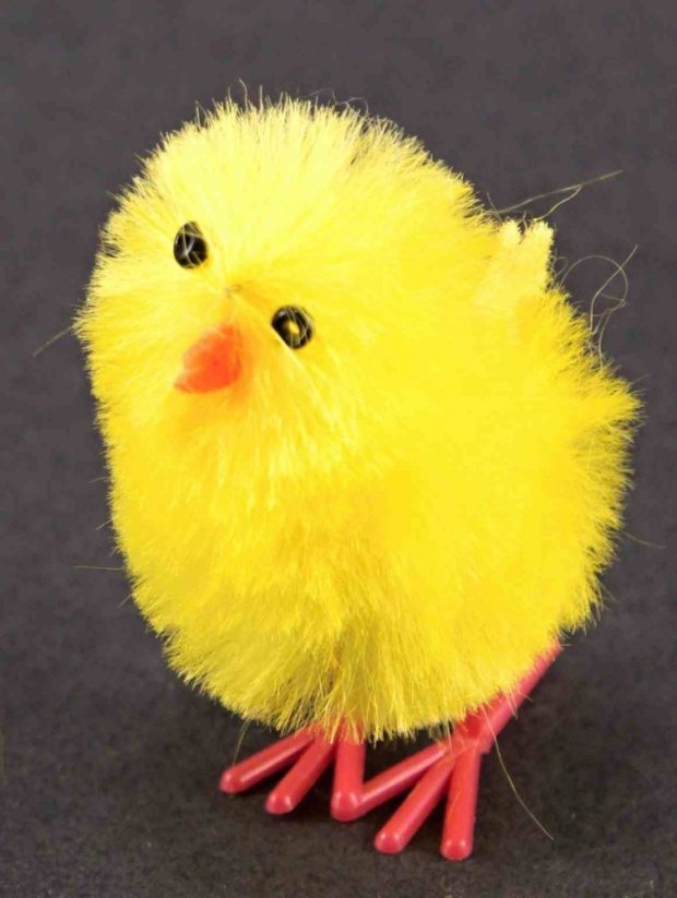 Easter chick with wings - height 3.5 cm - yellow