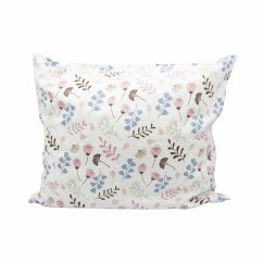 Polštářek plněný BIO pohankovými slupkami - drobné kvítky - rozměr 35 cm x 28 cm