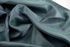 Lining viscose - green blue with effect