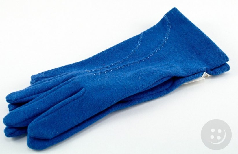 Gloves - blue - length 19 cm