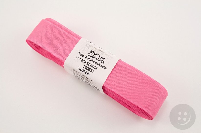 Violet pink taffeta ribbon No. 631