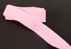 Edging elastic band - pink matte - width 2 cm