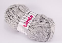 Yarn Linda - light grey 579