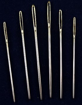 Embroidery needles