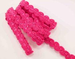Galonový prýmek - pink - šíře 1,2 cm